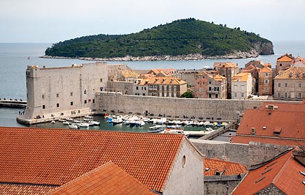 Lokrum frn Dubrovnik